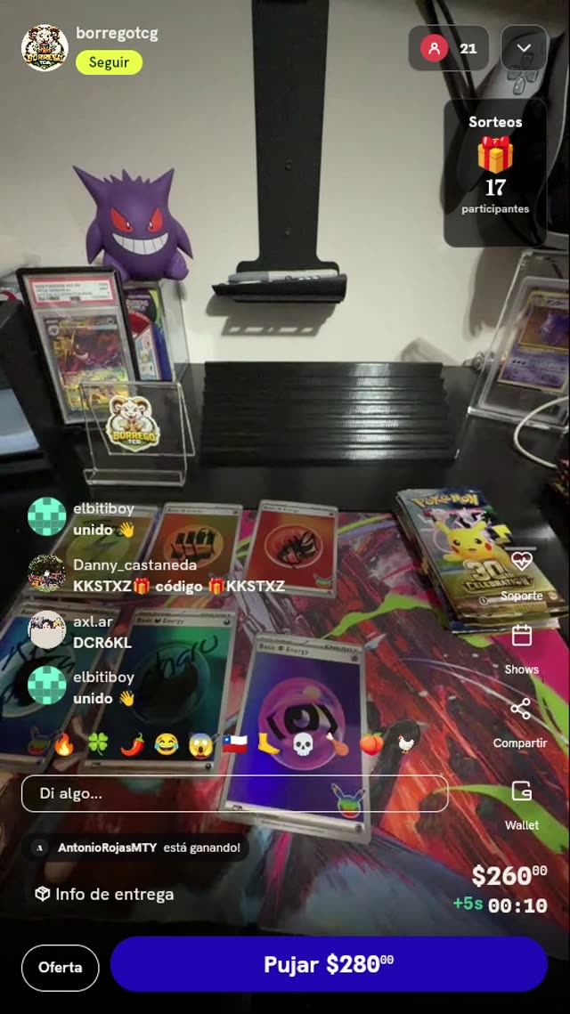 Energías Holo Pokémon 25 Aniversario