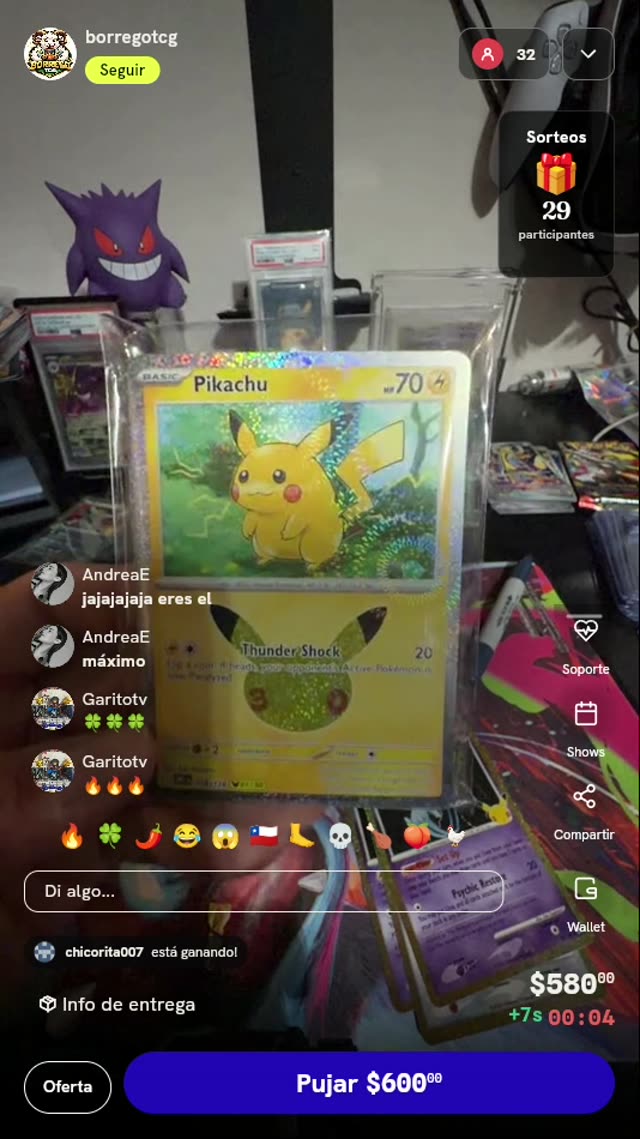 Carta Pikachu SWSH039 General Mills