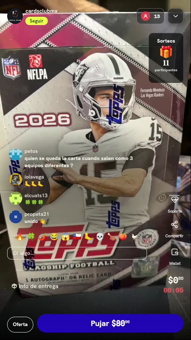 Spot de Break 2026 Topps Flagship Football