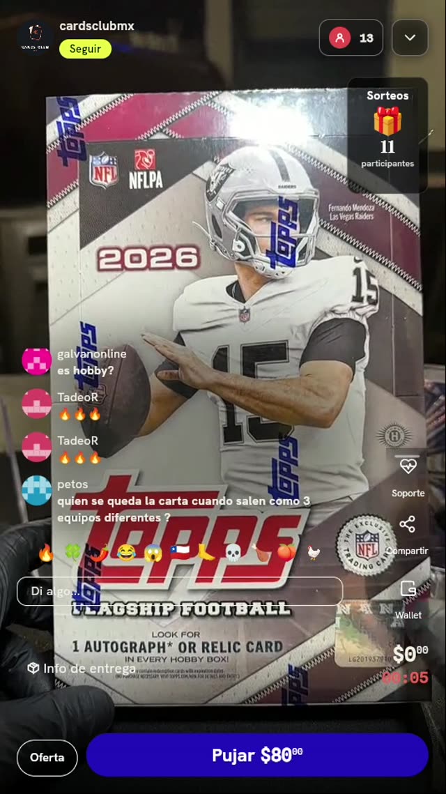 Spot 2026 Topps Flagship Football