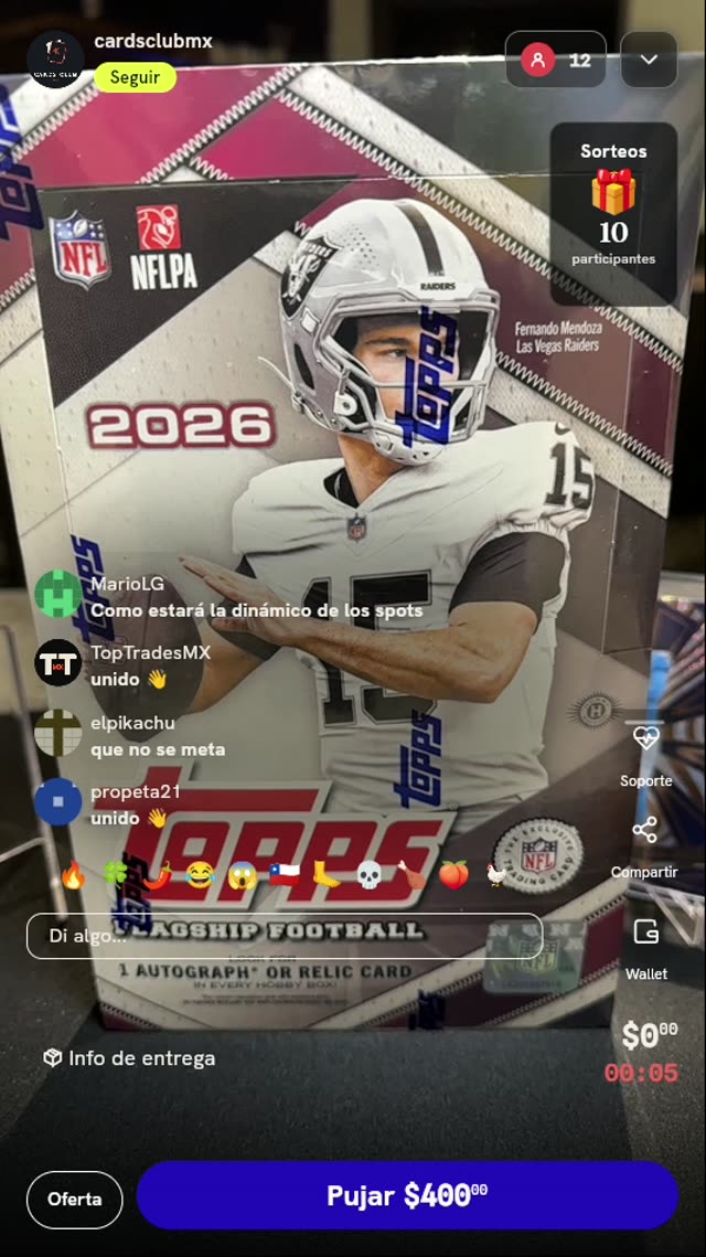 Caja 2026 Topps Flagship Football Hobby Box