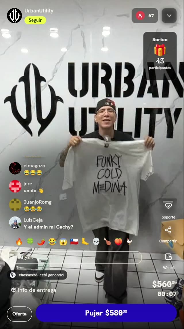 Playera Stüssy Funky Cold Medina