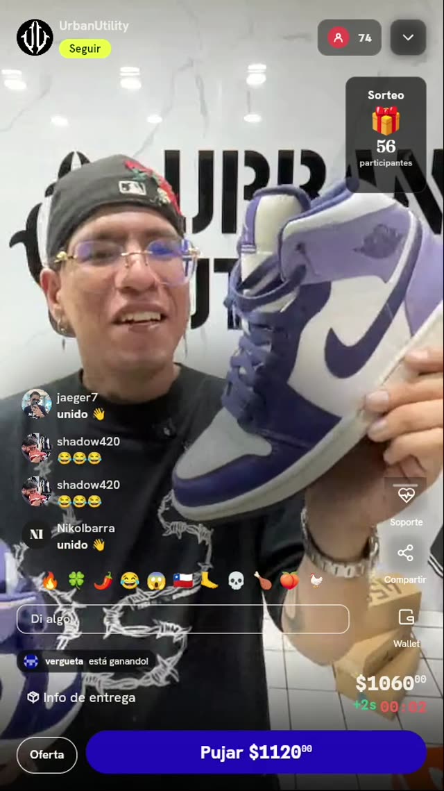 Air Jordan 1 Mid Sky J Purple