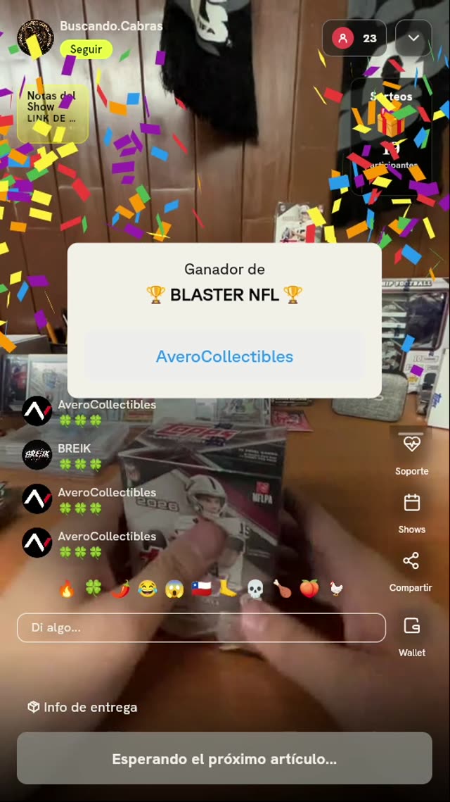 Caja Blaster Box Topps NFL