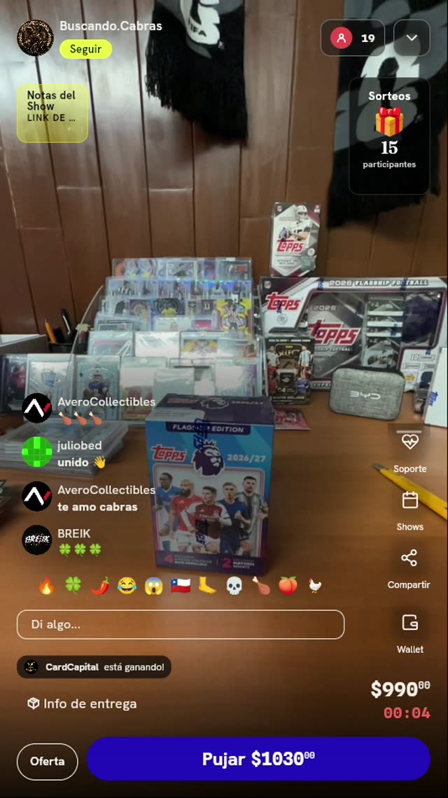Caja Topps Premier League 2026/27 Flagship