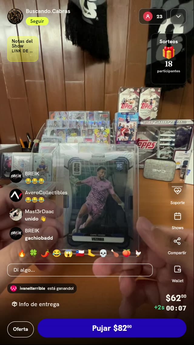 Carta Vozinha Panini Prizm World Cup