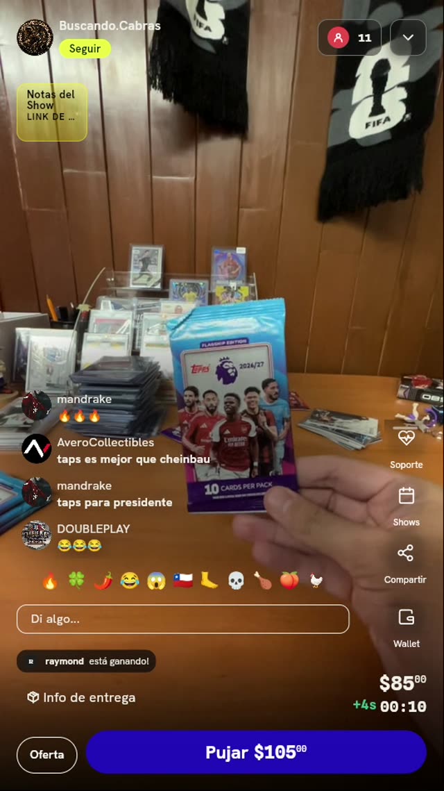 Sobre Topps Premier League 2026/27 Flagship