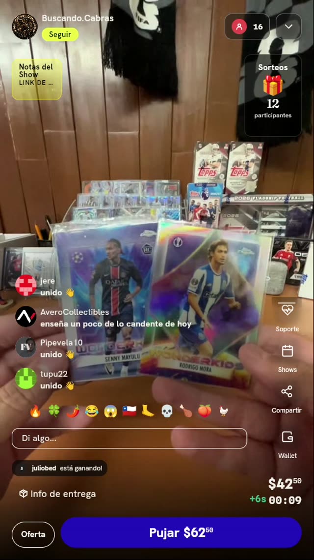 Cartas Topps Chrome Wonderkids UEFA