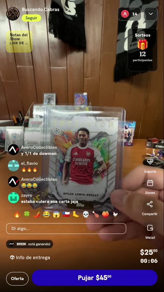 Carta Topps Inception Myles Lewis-Skelly