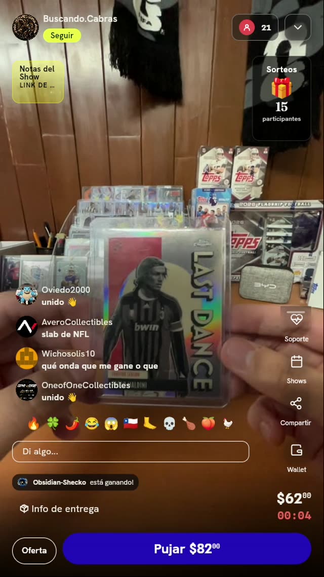 Carta Paolo Maldini Last Dance Topps