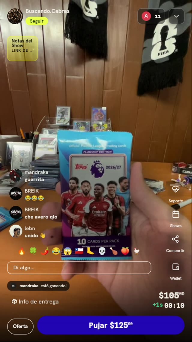 Sobre Topps Premier League 2026/27