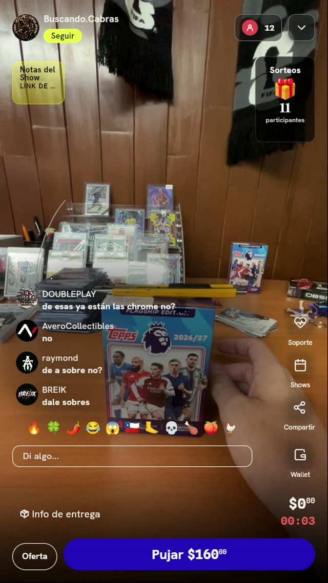 Caja Topps Premier League 2026/27