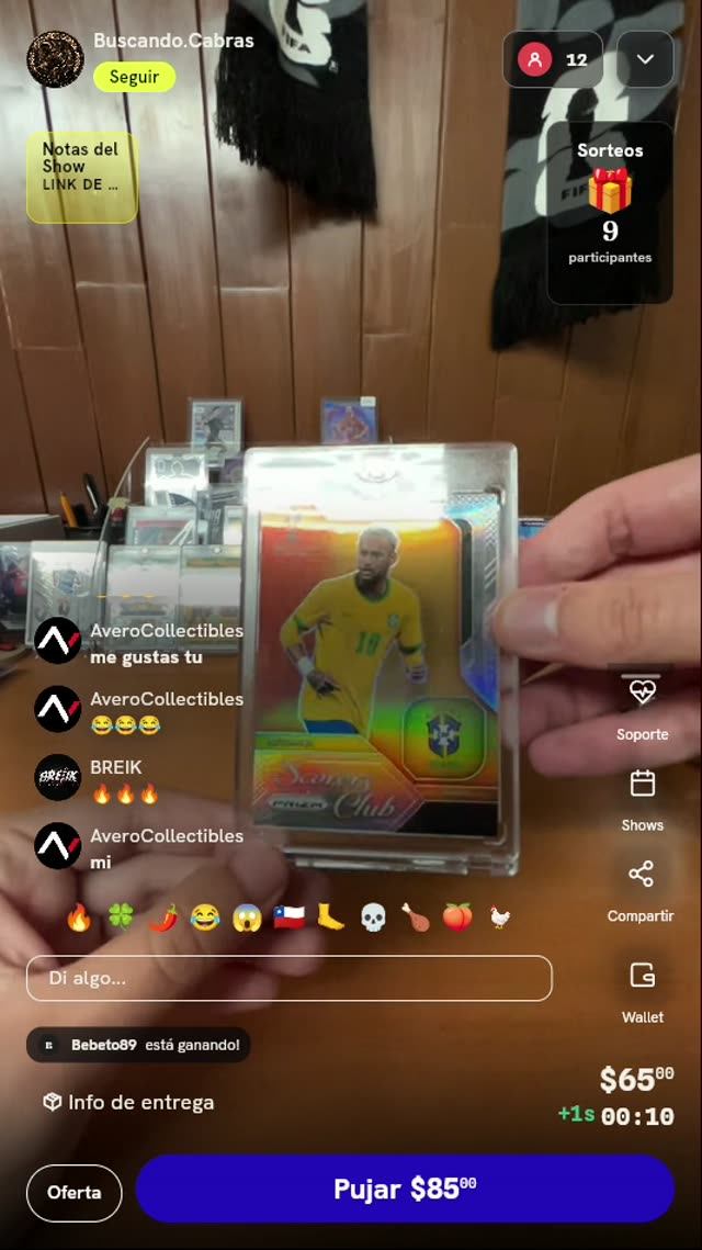 Carta Neymar Jr. Scorers Club 2022