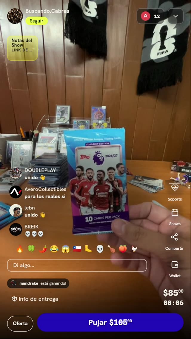 Sobre Topps Premier League 2026/27