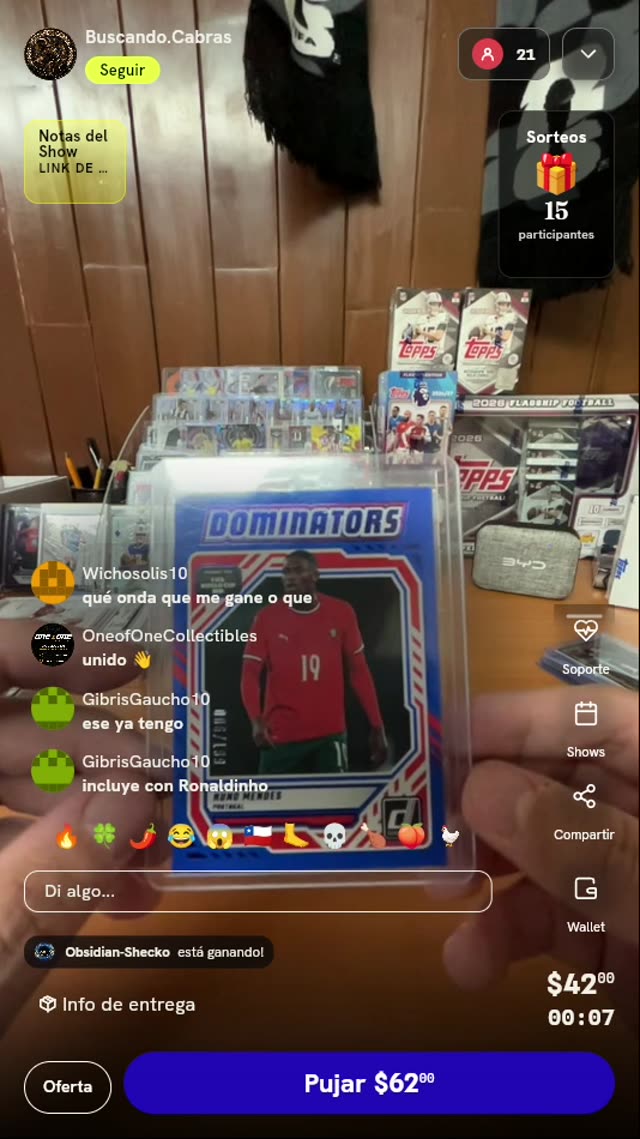 Carta Donruss Dominators Nuno Mendes /199