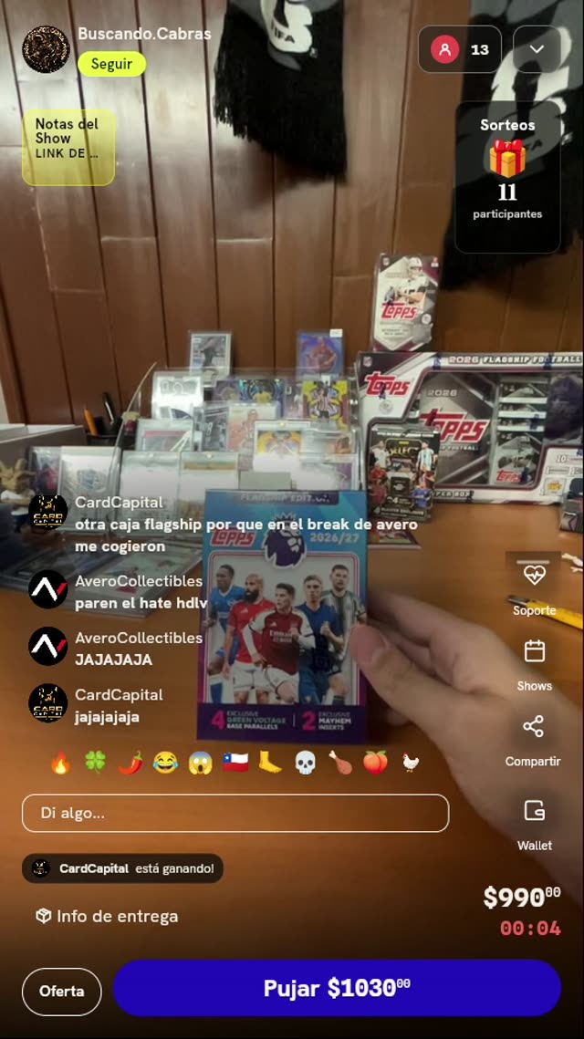 Caja Topps Premier League 2026/27