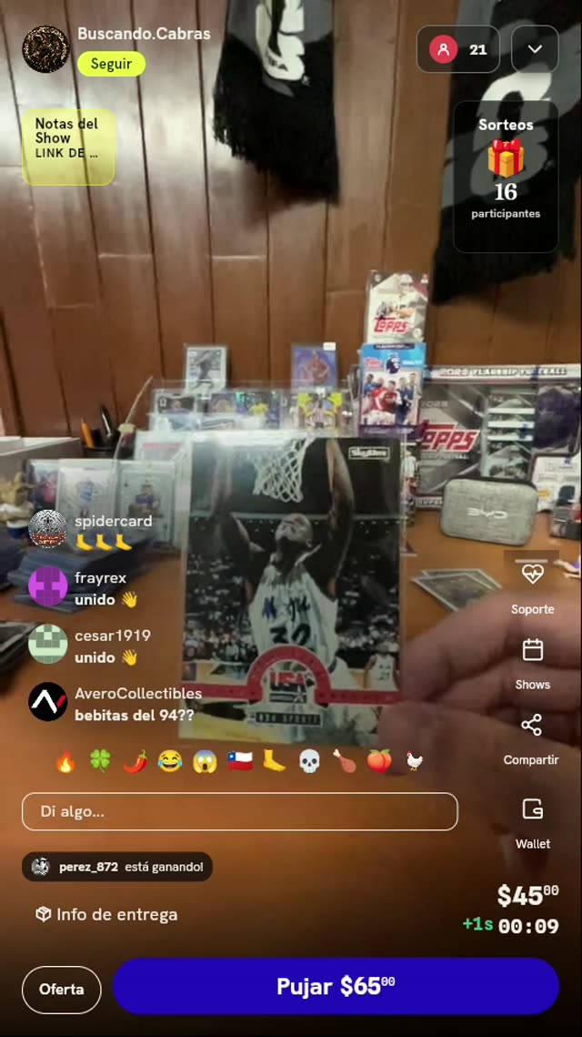 Tarjeta Shaquille O'Neal 1994 SkyBox USA