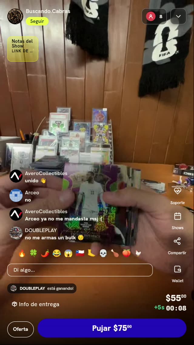 Lote de tarjetas Panini Select Fútbol