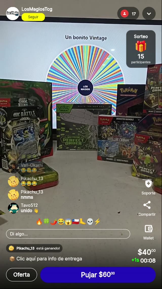 Lotes Pokémon: Stellar Crown, Perfect Order