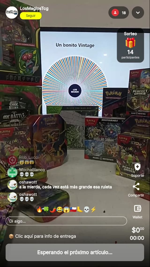 Ruleta Pokémon TCG: ¡Vueltecita!