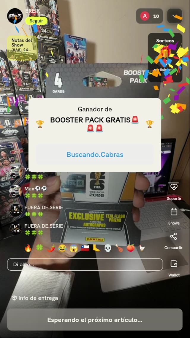 Booster Pack Panini Prizm FIFA 2026