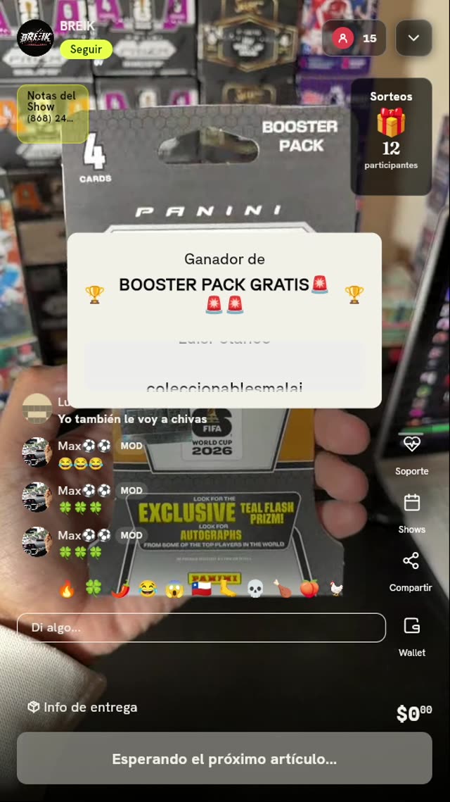 Booster Pack Panini Prizm FIFA 2026