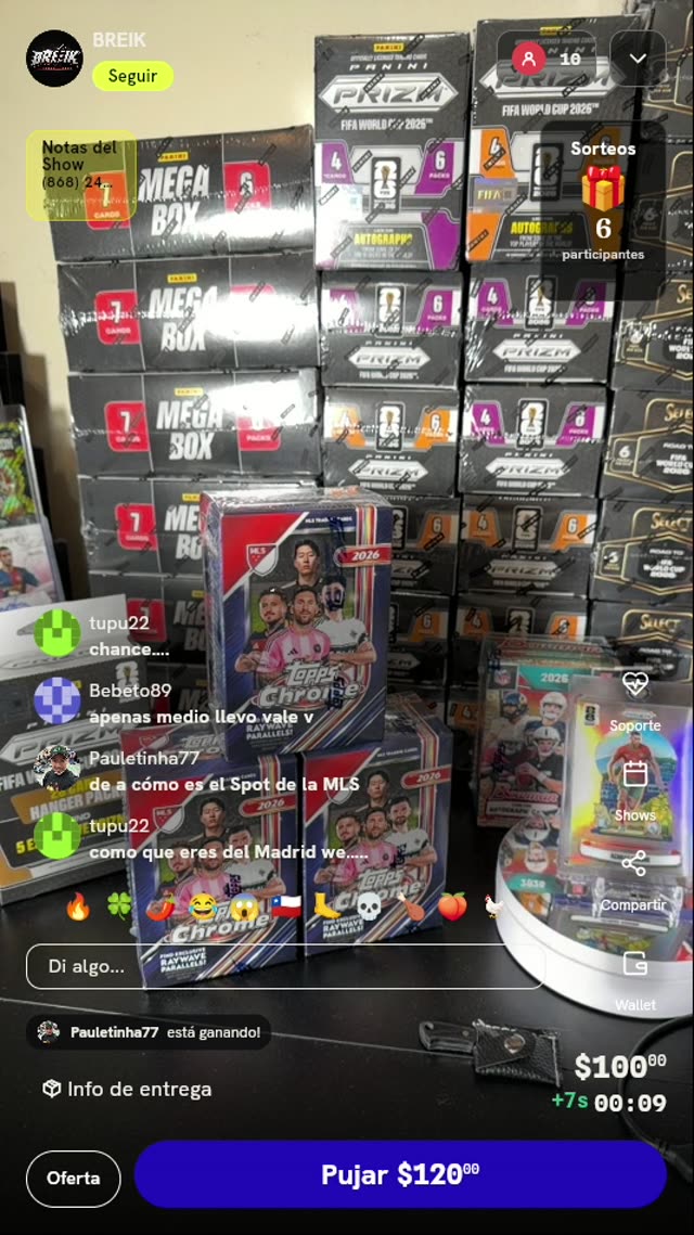 Spot Topps Chrome MLS