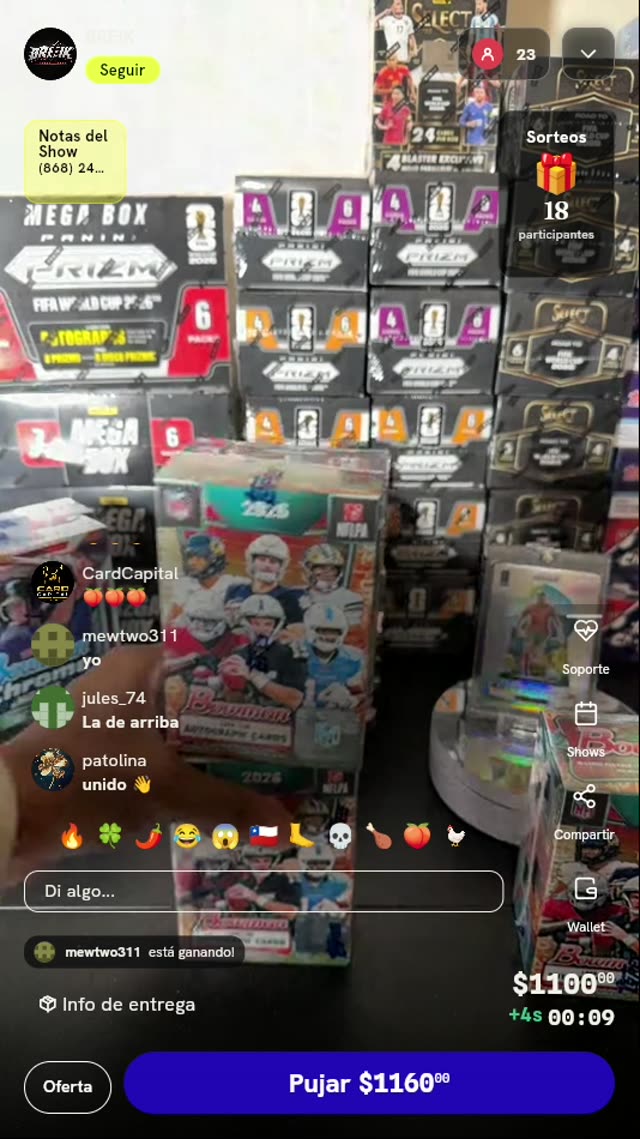 Caja 2026 Topps Bowman Football