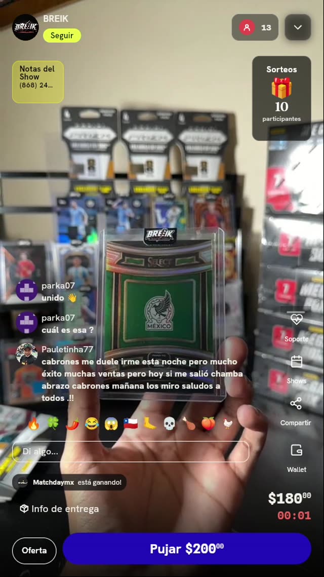 Carta México Team Badges Panini Select