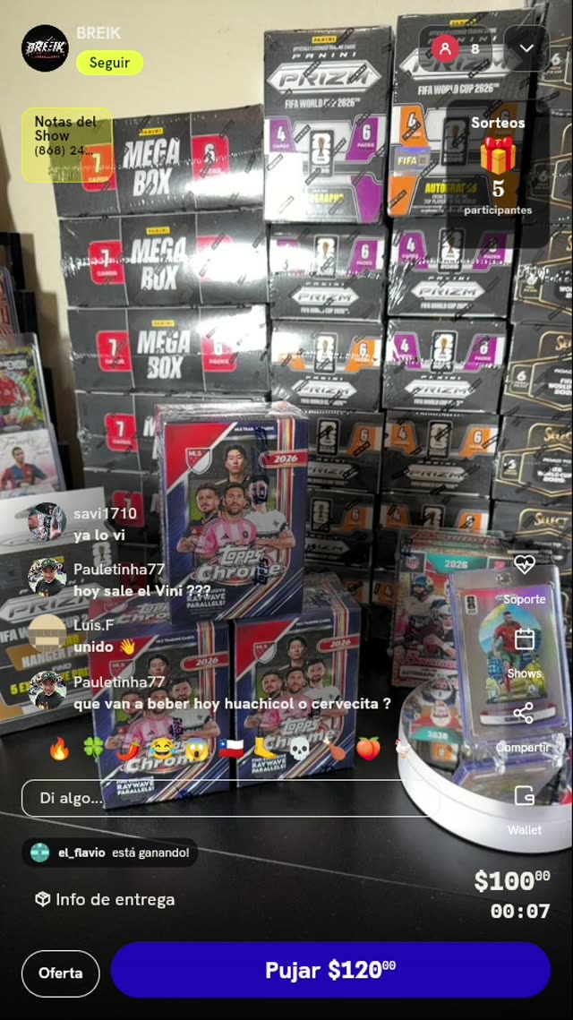 Caja Topps Chrome MLS 2023