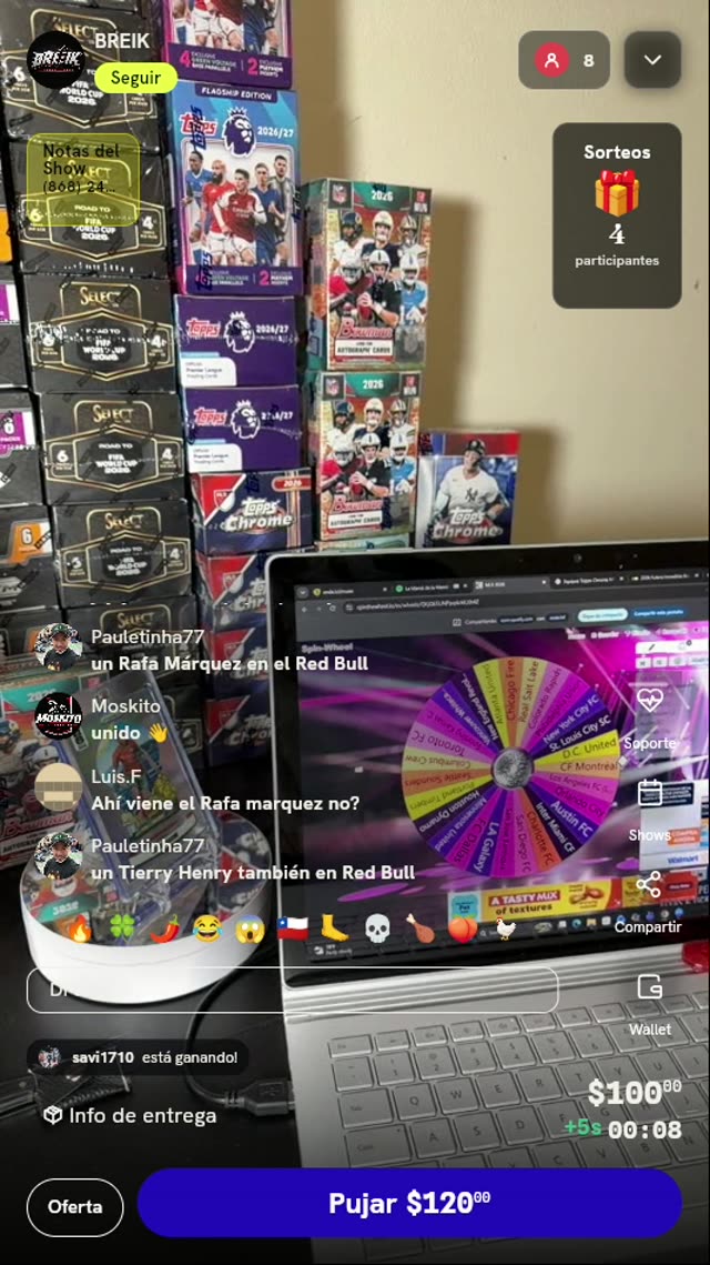 Spin de Ruleta MLS Break