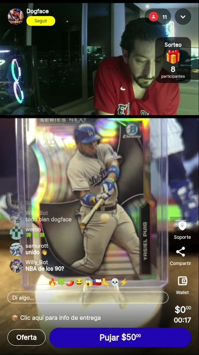 Yasiel Puig 2013 Bowman Chrome Rookie