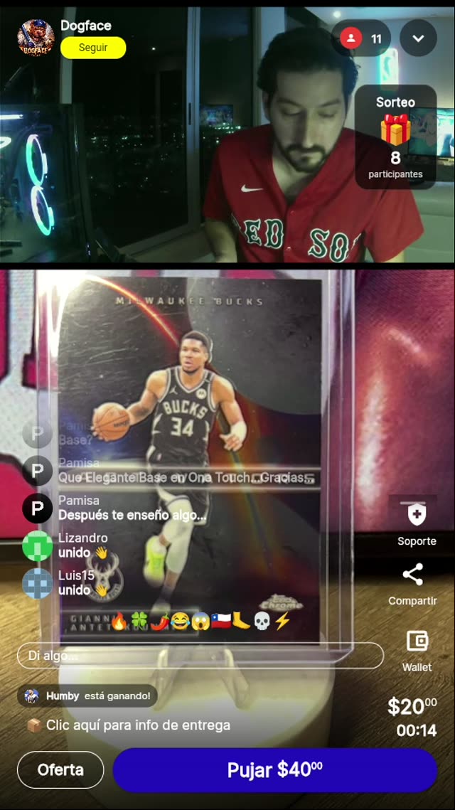 Giannis Antetokounmpo Topps Chrome Card
