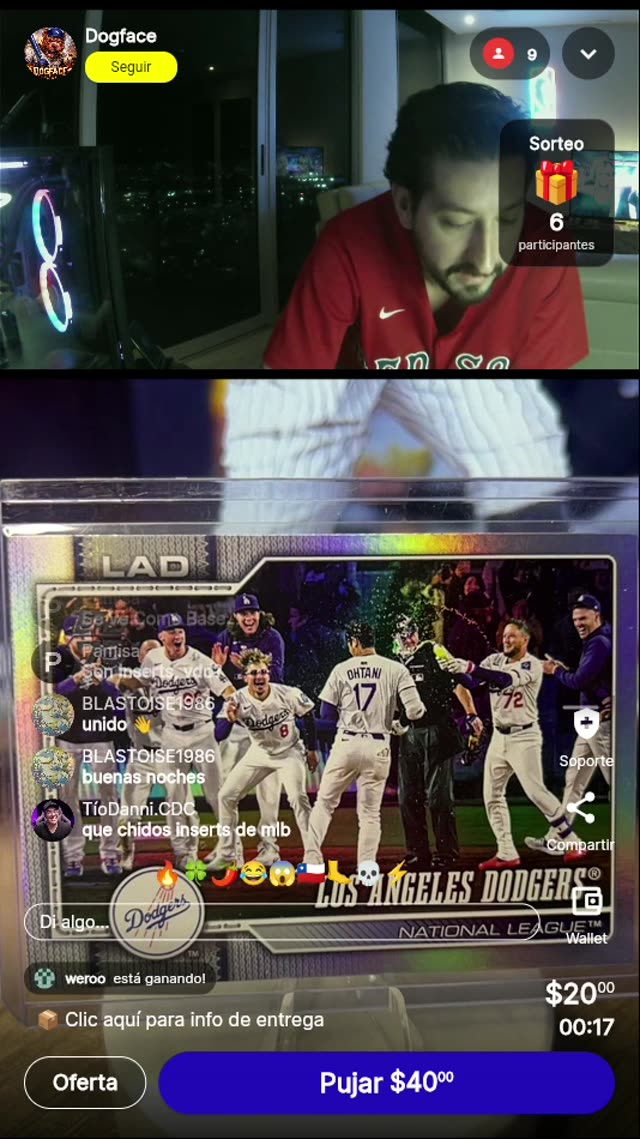 Shohei Ohtani Insert Béisbol