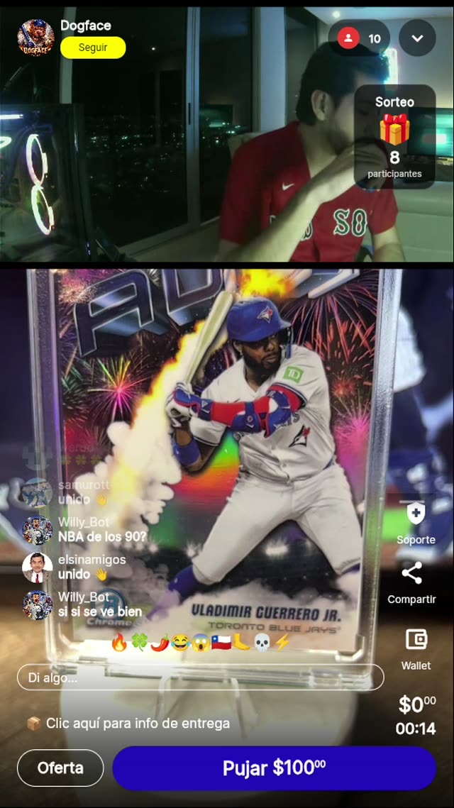 Vladimir Guerrero Jr. Topps Chrome