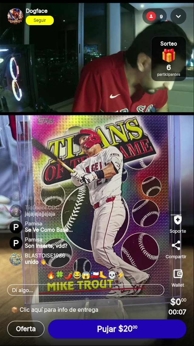 Mike Trout Topps Titans Of The Game
