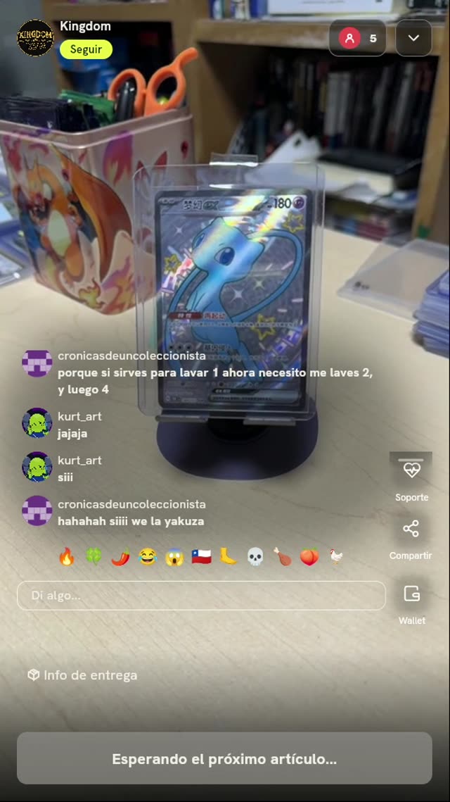 Carta Pokémon Mew ex Shiny
