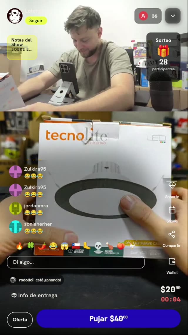 Lámpara LED empotrable Tecnolite