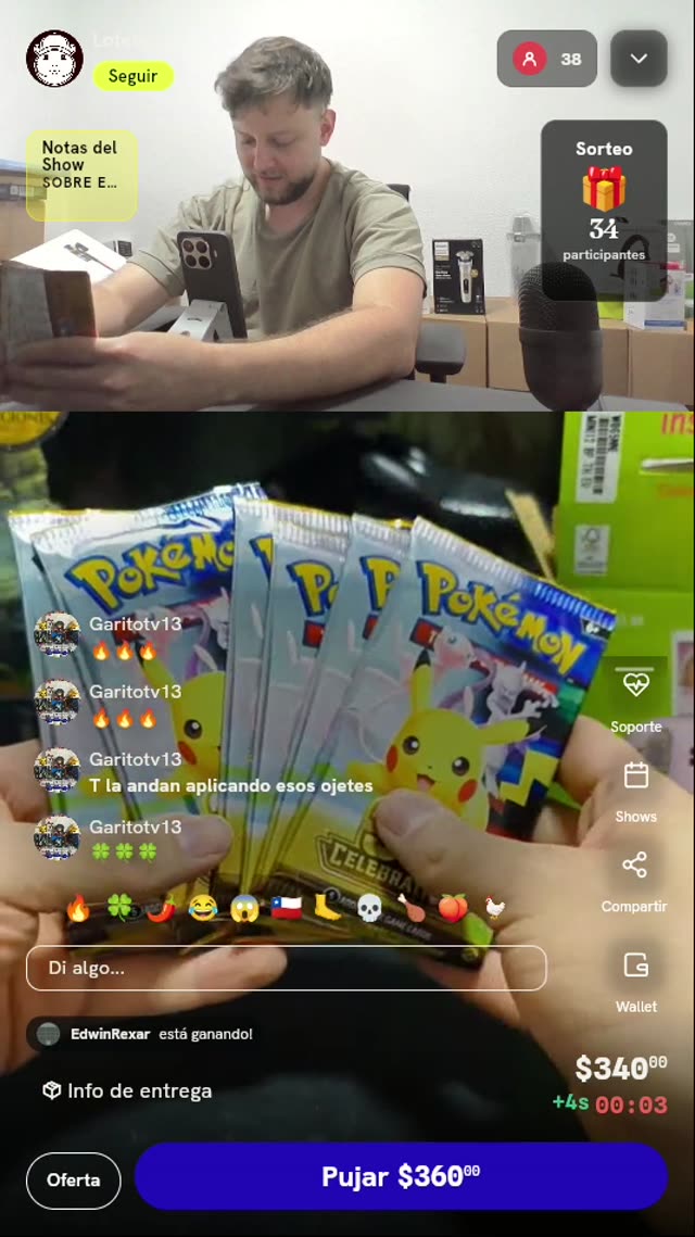 Sobres Pokémon TCG Celebrations 25 Aniversario