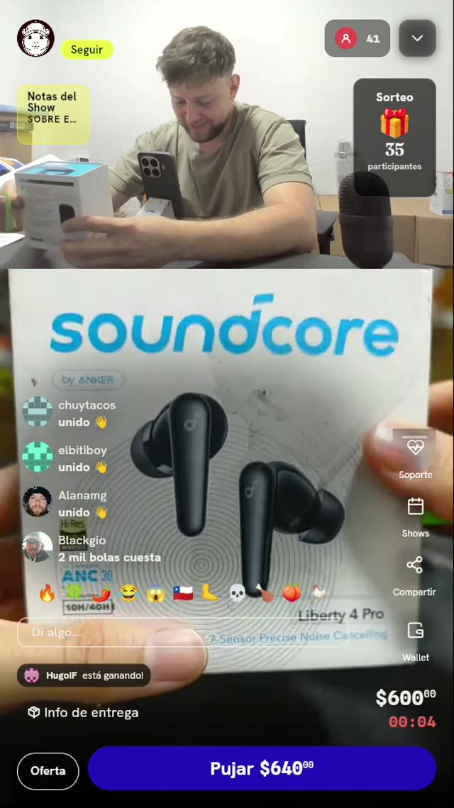 Audífonos Soundcore Liberty 4 Pro