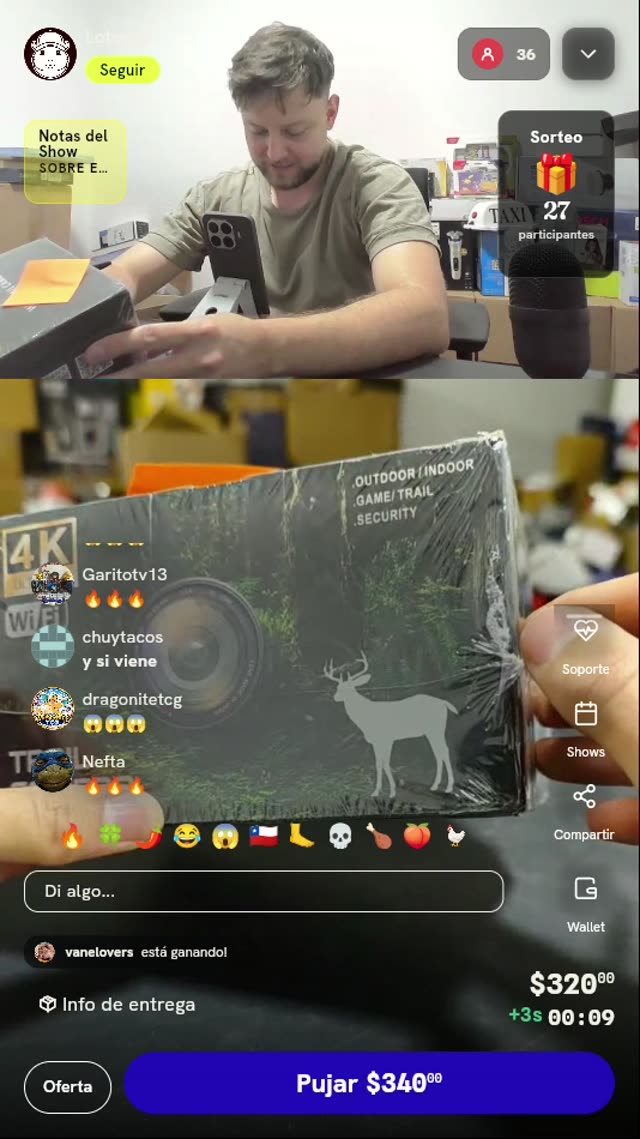 Cámara de Fototrampeo 4K WiFi