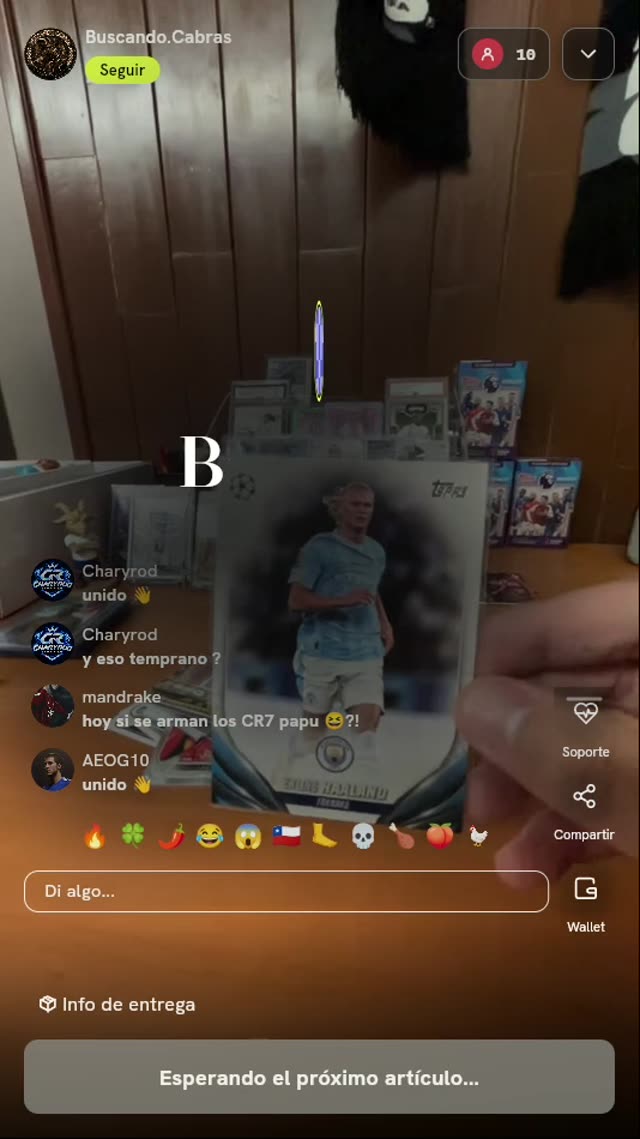 Carta Topps Erling Haaland Manchester City