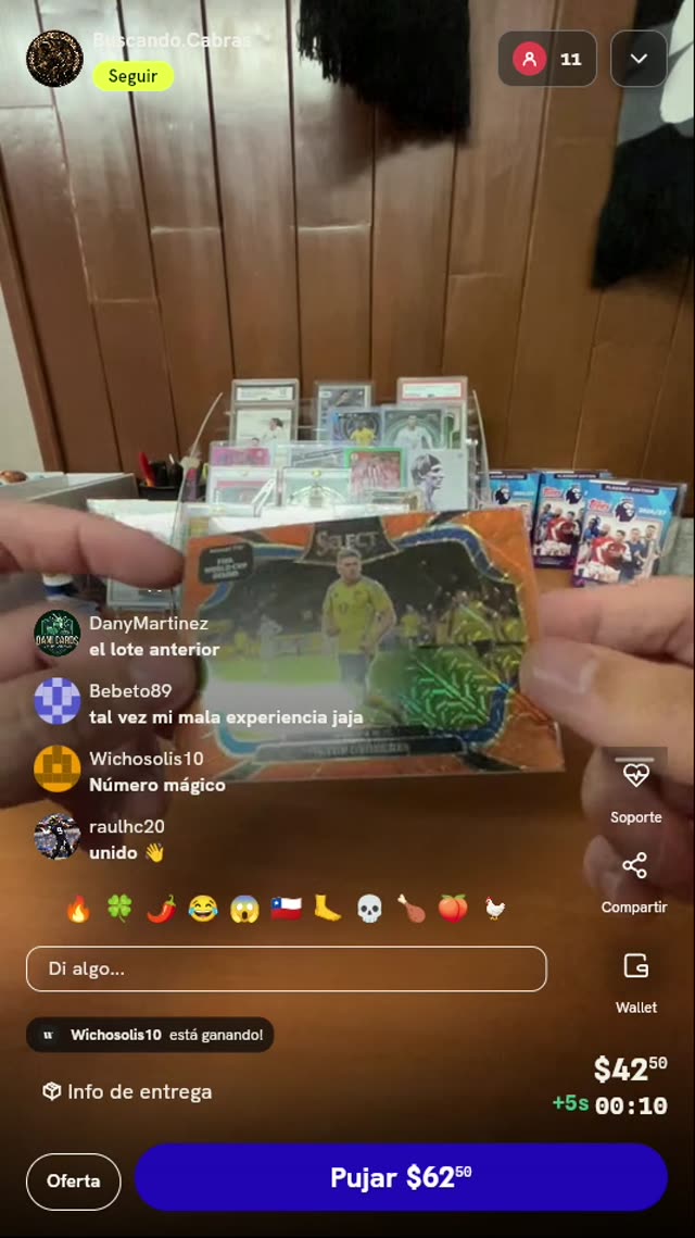 Panini Select Viktor Gyökeres Orange Mojo