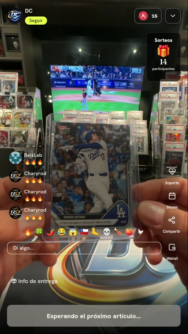 Carta Topps NOW Shohei Ohtani
