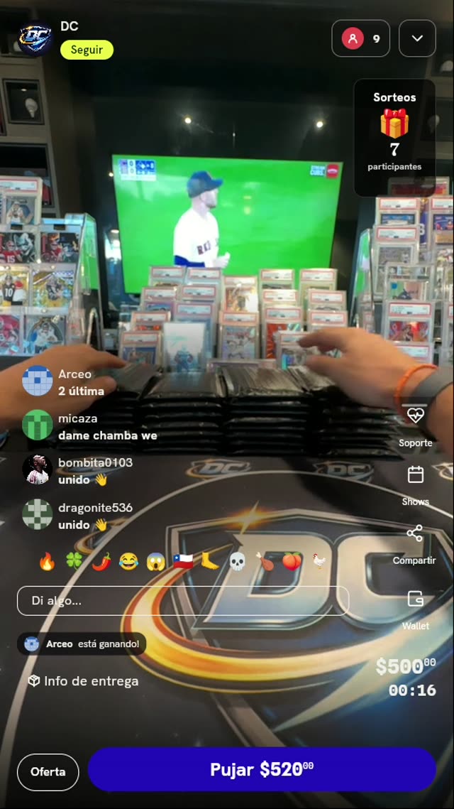 Mystery Pack de Cartas Deportivas