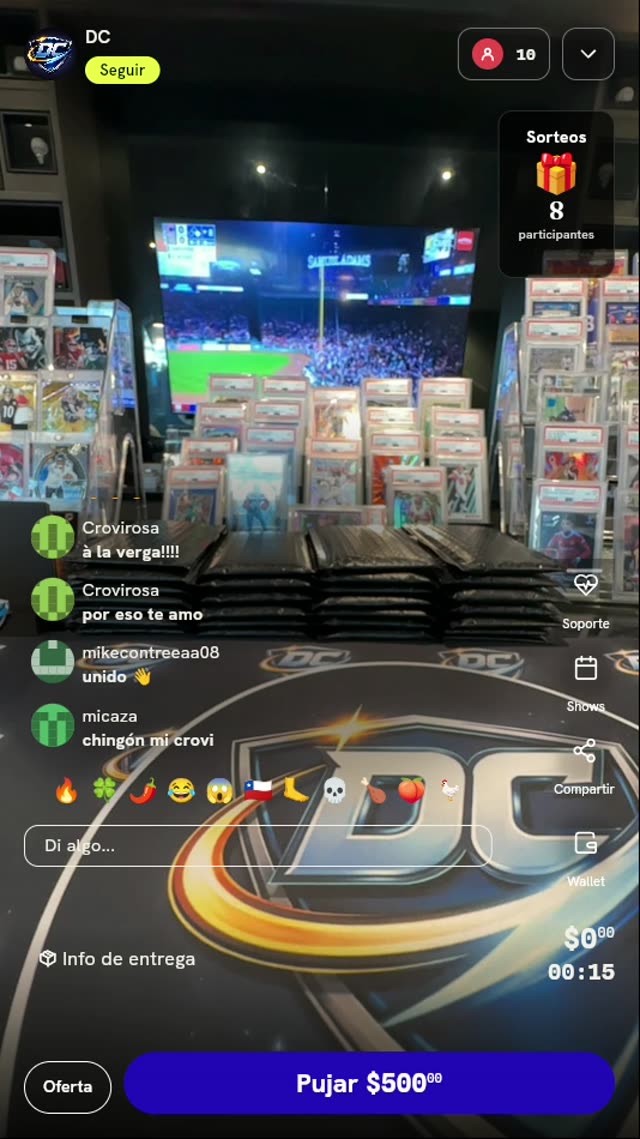 Sobre Sorpresa de Cartas Deportivas
