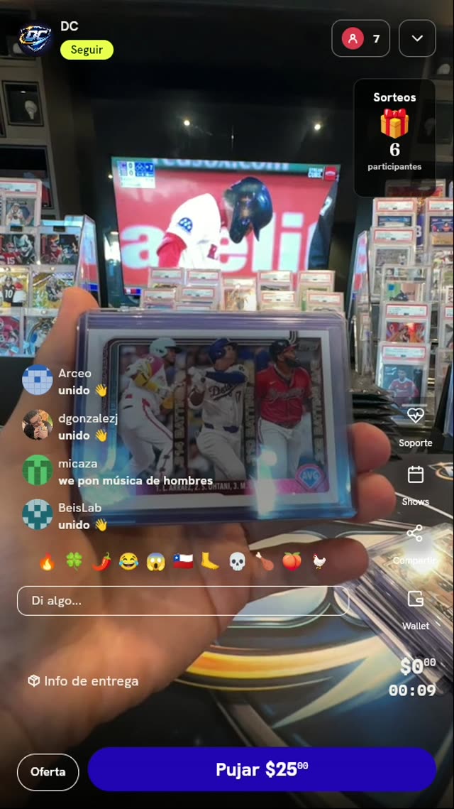Carta Topps 2025 Shohei Ohtani