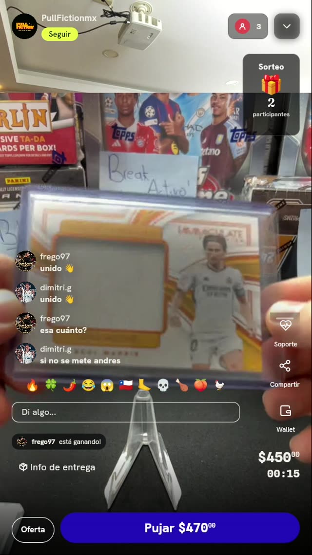 Carta Panini Immaculate Luka Modric