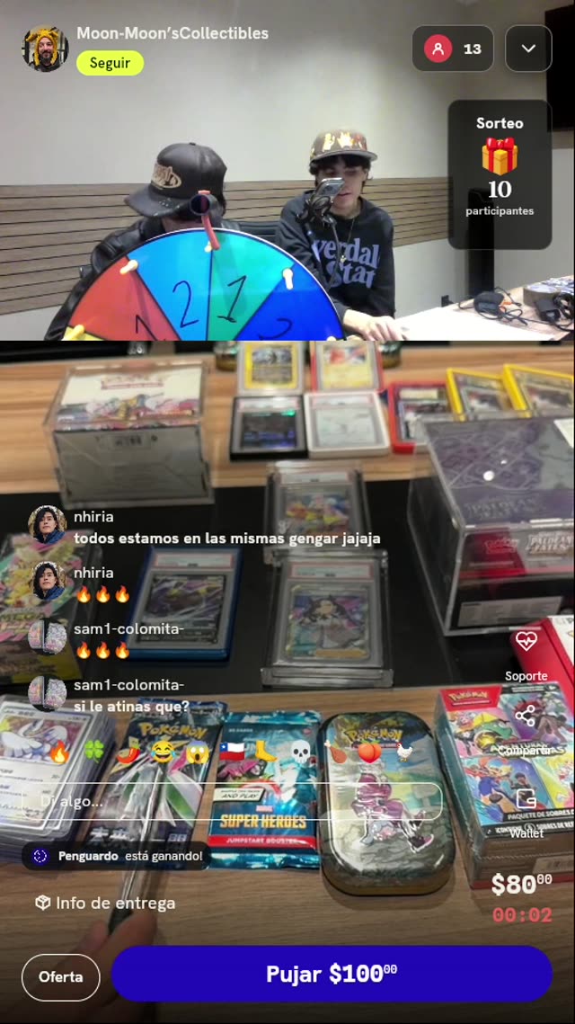 Giro de Ruleta Pokémon TCG