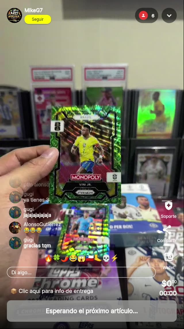 Vini Jr. Monopoly Prizm